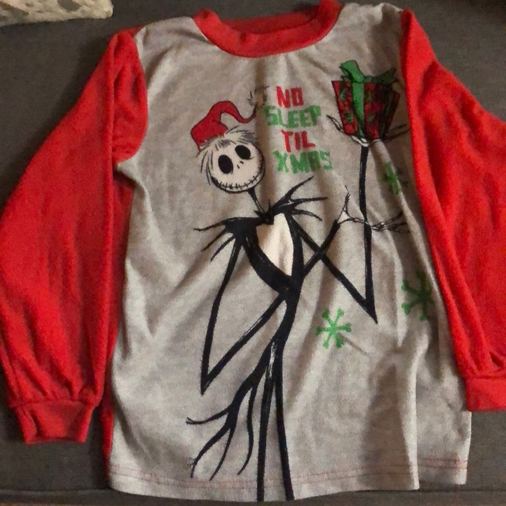 Disney Nightmare Before Christmas Pajamas Set Size XS 4-5